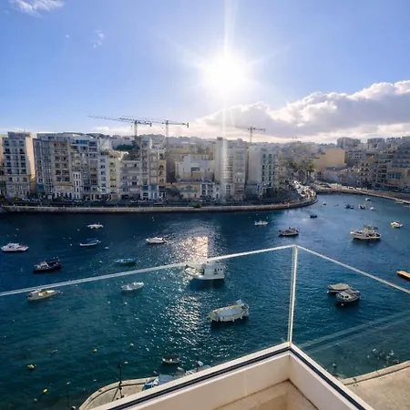 公寓 St Julian's Seafront 2br Spinola - Bbq & Peaceful Saint Julian's