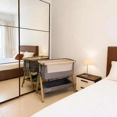 公寓 St Julian's Seafront 2br Spinola - Bbq & Peaceful