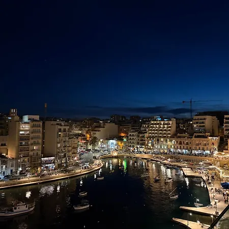 St Julian's Seafront 2br Spinola - Bbq & Peaceful