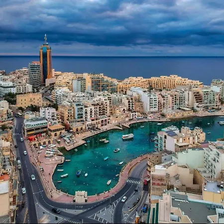St Julian's Seafront 2br Spinola - Bbq & Peaceful Saint Julian's