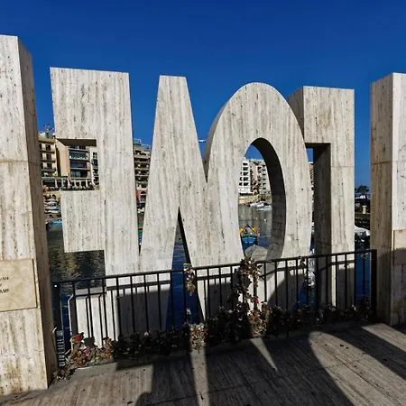 St Julian's Seafront 2br Spinola - Bbq & Peaceful * Saint Julian's