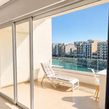 Appartamento St Julian's Seafront 2br Spinola - Bbq & Peaceful *